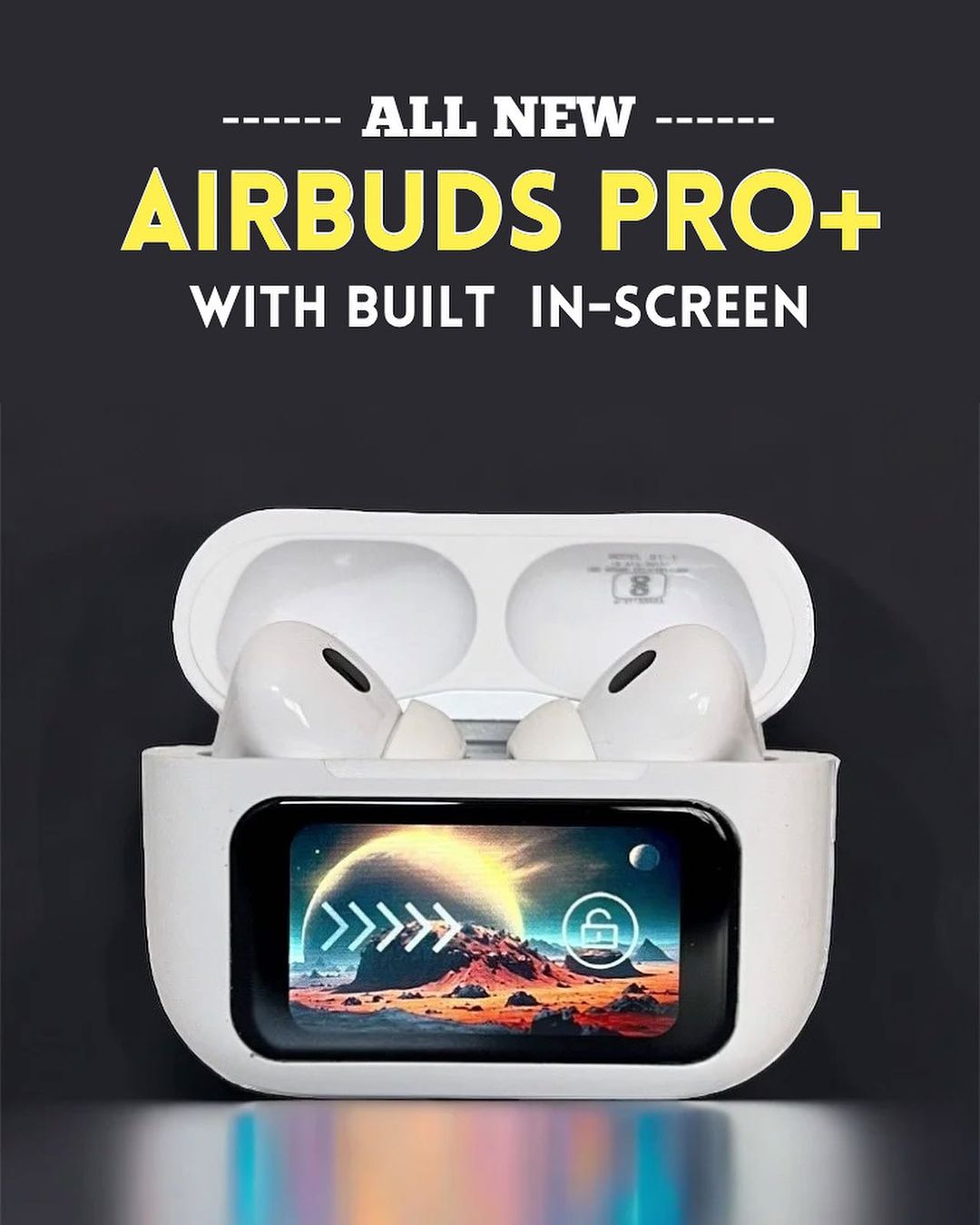 Tws With Digital Touch Display + Quick Type C Charging + Noise Cancellation