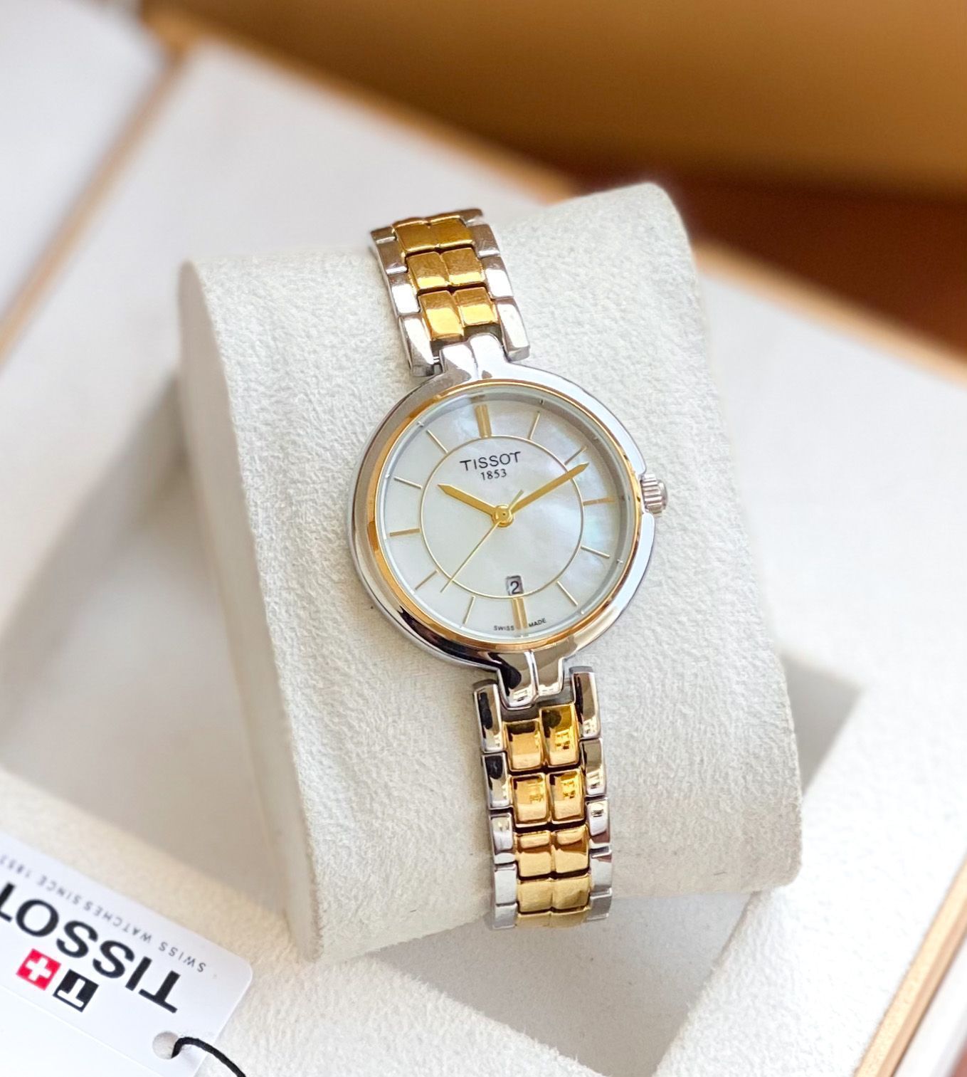 Tissot Flamingo watch