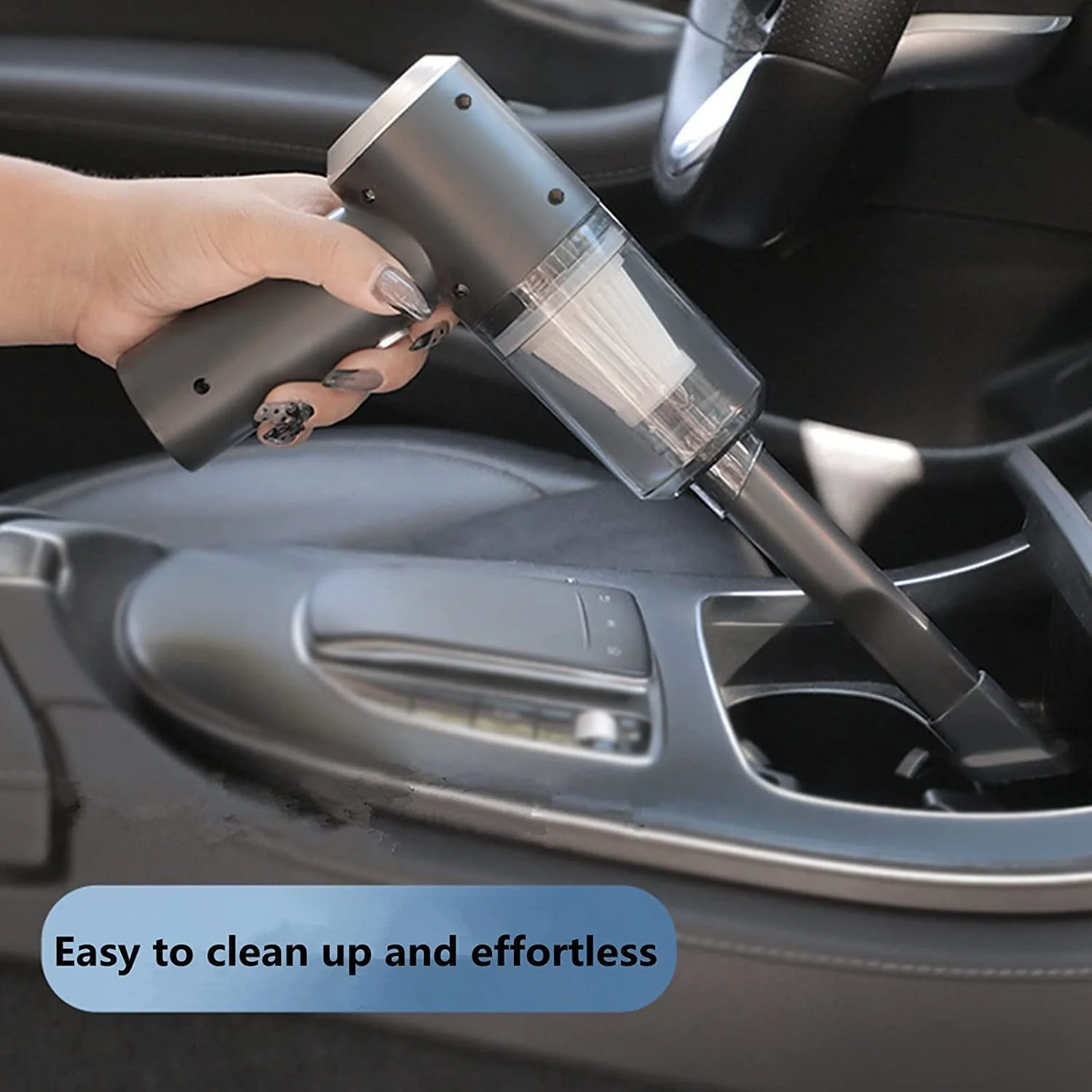 Mini Car Vacuum Cleaner (Rechargeable)